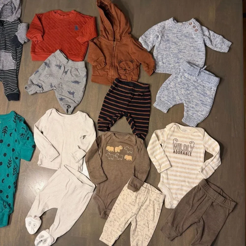Carter’s Cat & Jack Newborn Boys Bundle